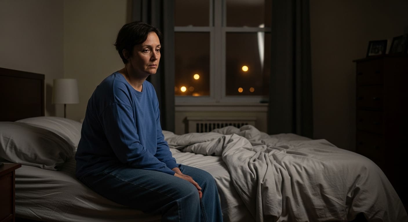 женщина с бессонницей